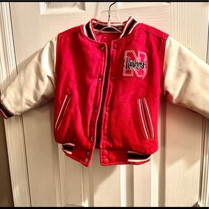 Nebraska Reversible Varsity Jacket - Toddler 2-3y